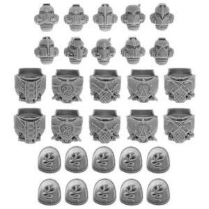 Alpha Legion Upgrade Set (10 Heads, 10 Torsos, 10 Shoulder Pads)