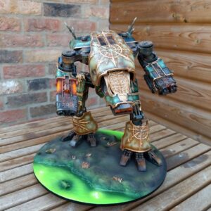 Chaos Warhound Titan (Vulcan Mega Bolter; Plasma Blastgun)