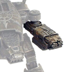 Chaos Warhound Titan Vulcan Mega Bolter (Left Arm)