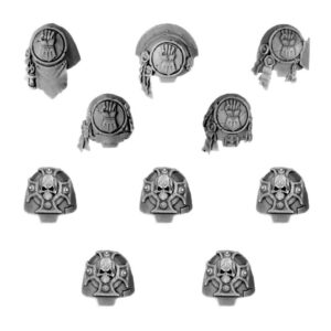 Imperial / Crimson Fists Terminator Shoulder Pads