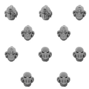 Iron Warriors Legion MKII Heads