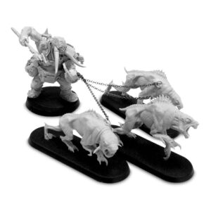 Khornate Ogryn Renegade With Hounds of Xaphan