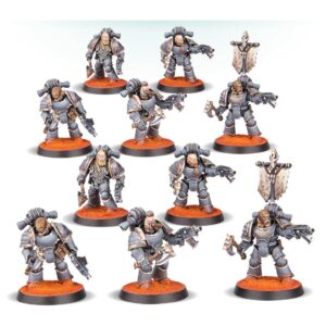 Space Wolves Legion Grey Slayers Ranged Attack Squad (x10, MKIII)