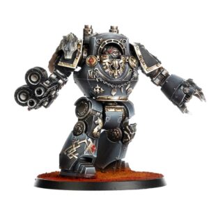 Space Wolves Legion Contemptor Dreadnought with Power Claw and Heavy Bolter
