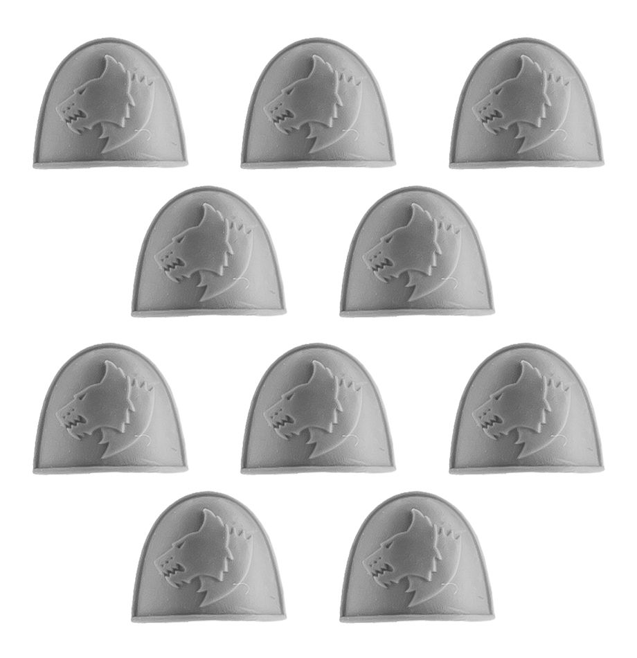 Space Wolves MKIV Shoulder Pads