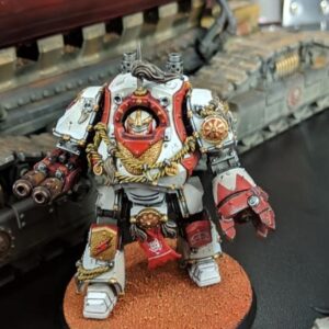 White Scars Legion Contemptor Dreadnought with Multi-melta and Power Fist