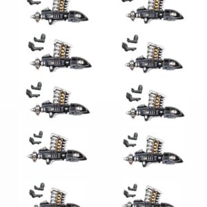 HEAVY WEAPONS UPGRADE SET  (MKVI)  MISSILE LAUNCHERS