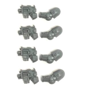 Melee Weapons Upgrade Set Left Arm Tigrus bolt pistols x4