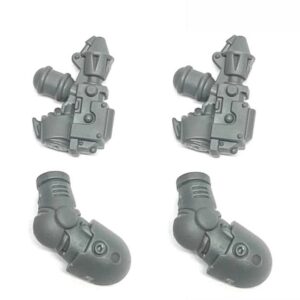 Melee Weapons Upgrade Set Left Arm Hand flamers x2