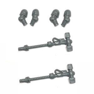 Melee Weapons Upgrade Set Two Hands Thunder hammers x2