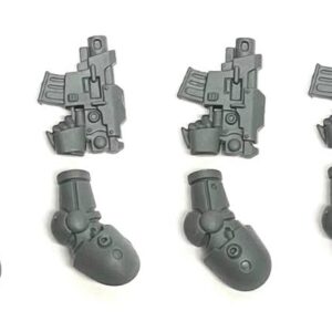 Melee Weapons Upgrade Set Left Arm Umbra bolt pistols x4
